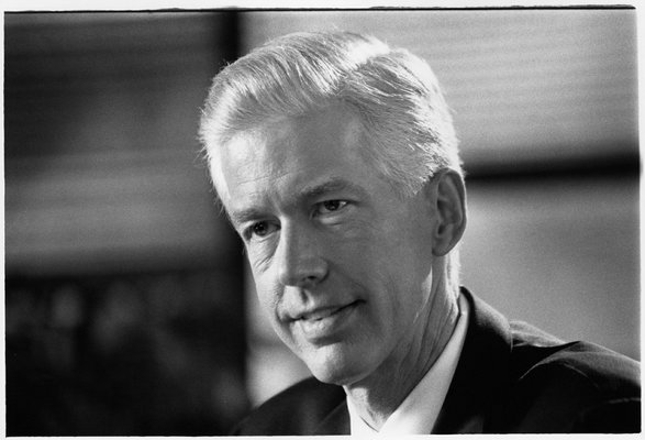 Governor Gray Davis in his Capitol Offices.