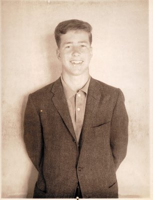 Gray Davis as a young man.