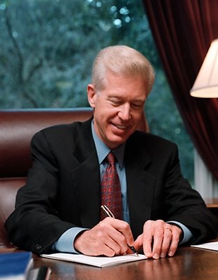 Governor Gray Davis Signing a Bill.