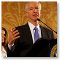 Governor Davis Speaking at the Unveiling of his Official Portrait.