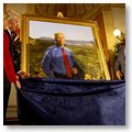 Governor and First Lady Sharon Davis and Governor Schwarzenegger Unveiling Governor Davis' Official Portrait.