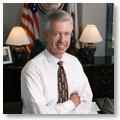 Lieutenant Governor Gray Davis at his Southern California Offices.